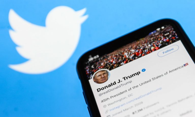 Twitter perde dopo la sospensione account Trump