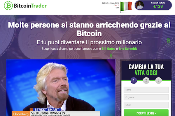 Bitcoin Trader recensione e opinioni: truffa o reale opportunità?