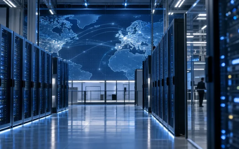 Data center cloud sicuro che rappresenta l'approvazione AWS per i carichi NATO RESTRICTED