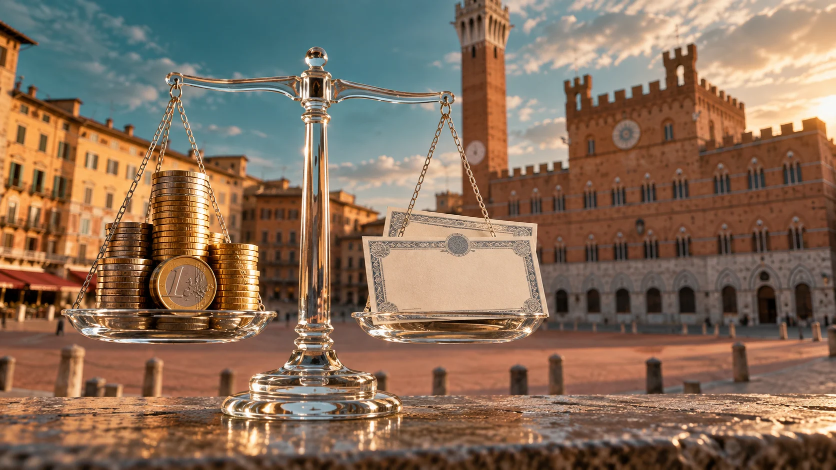 Intesa alza a 1,25 euro la quota cash dell’offerta MPS: il voto del 29 ottobre resta decisivo