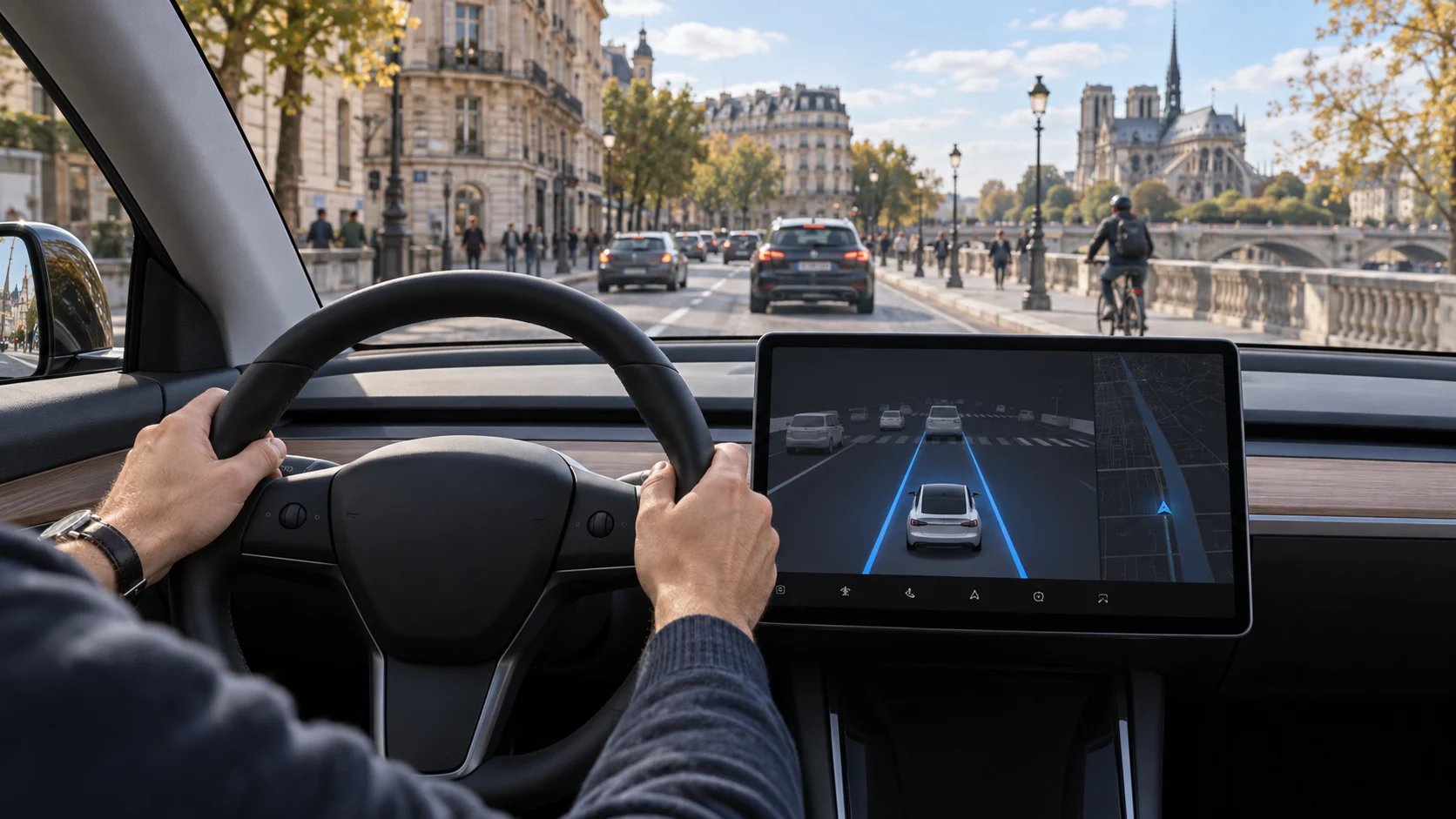 Tesla cambia nome a Full Self-Driving in Europa: ora è «Tesla Assisted Driving»